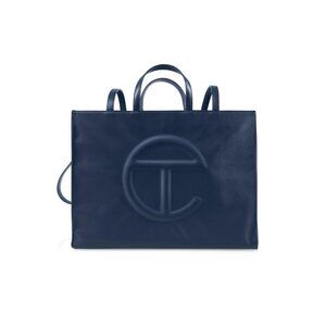 Telfar Navy Large Shopping Bag